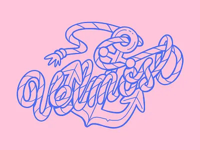 Velmost Lettering anchor cursive drawing illustrated letters illustration letter lettering lettering art letters ocean rope script script lettering sea