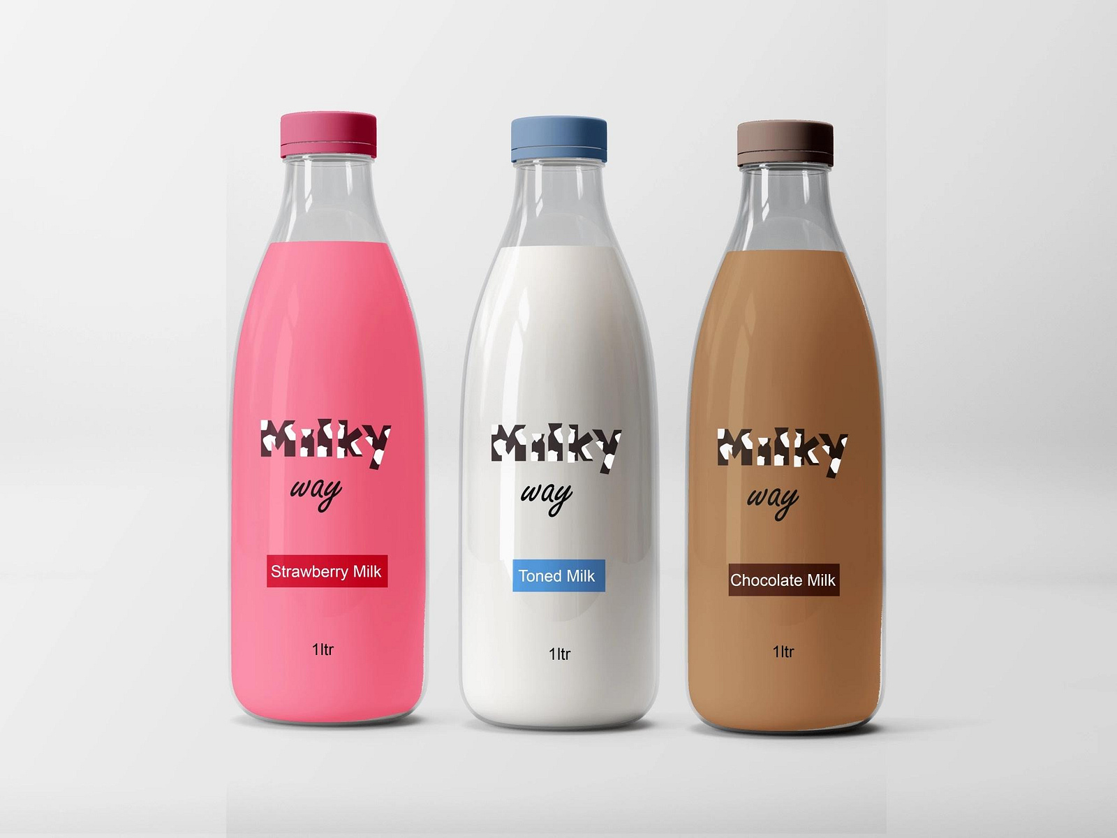 Milky Way flavoured milk brand by Sunaina Aggarwal on Dribbble