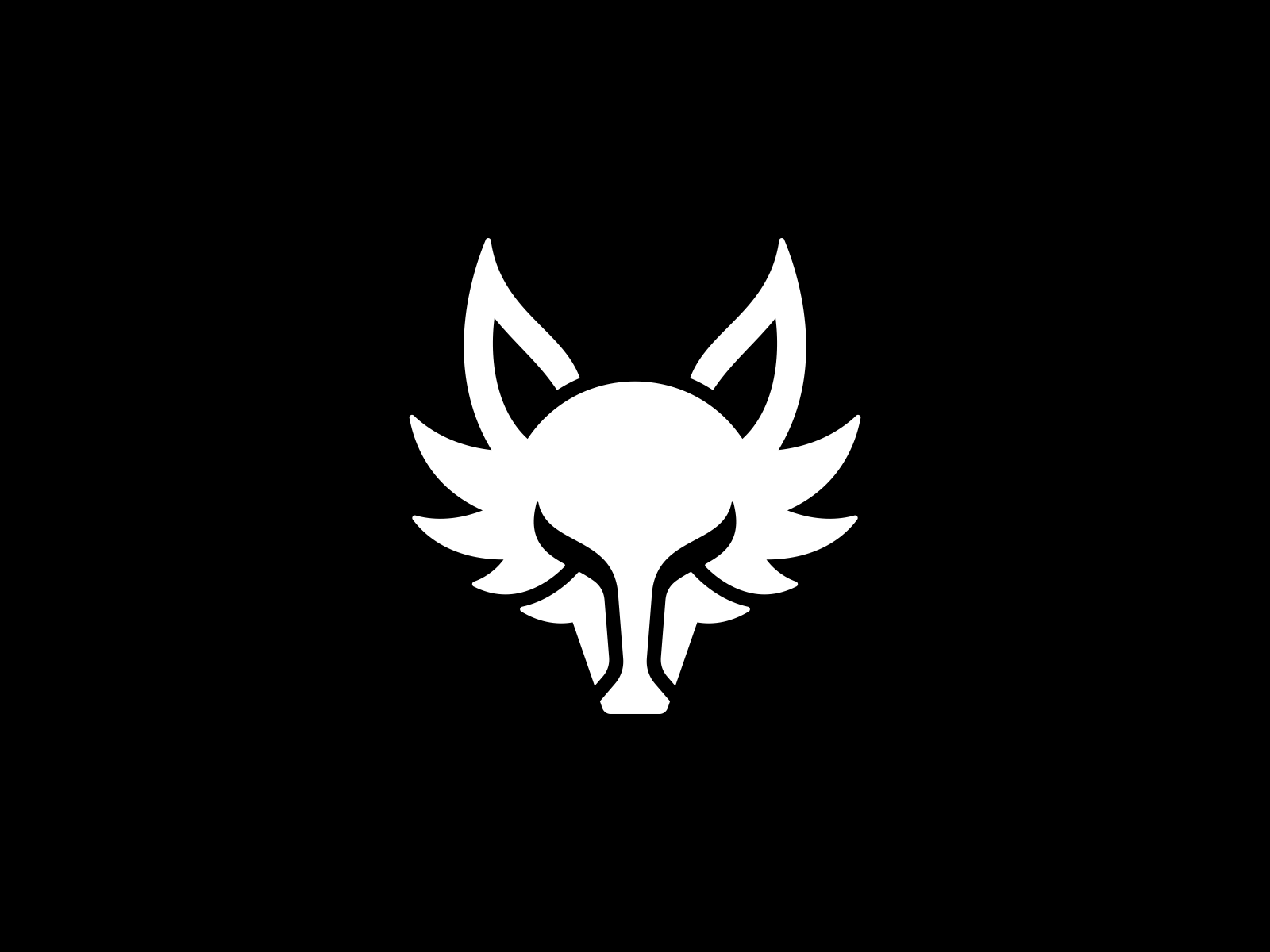 Elegant Wolf Face Logo by Aira | Logo Designer on Dribbble