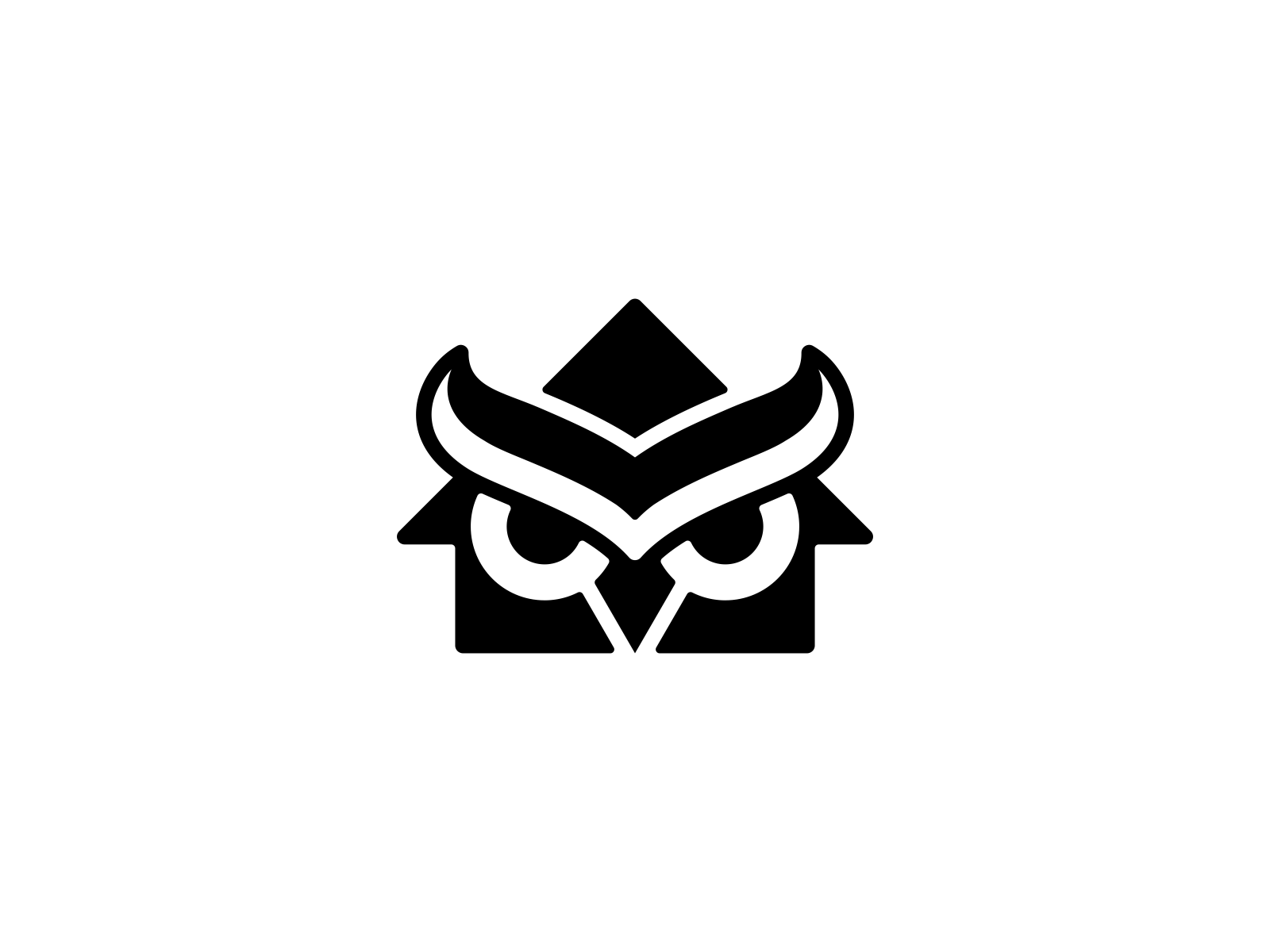 Modern Owl House Logo By Aira Logo Designer On Dribbble   Original 724c5b3c356ea21bb5efecb15a389bc1 