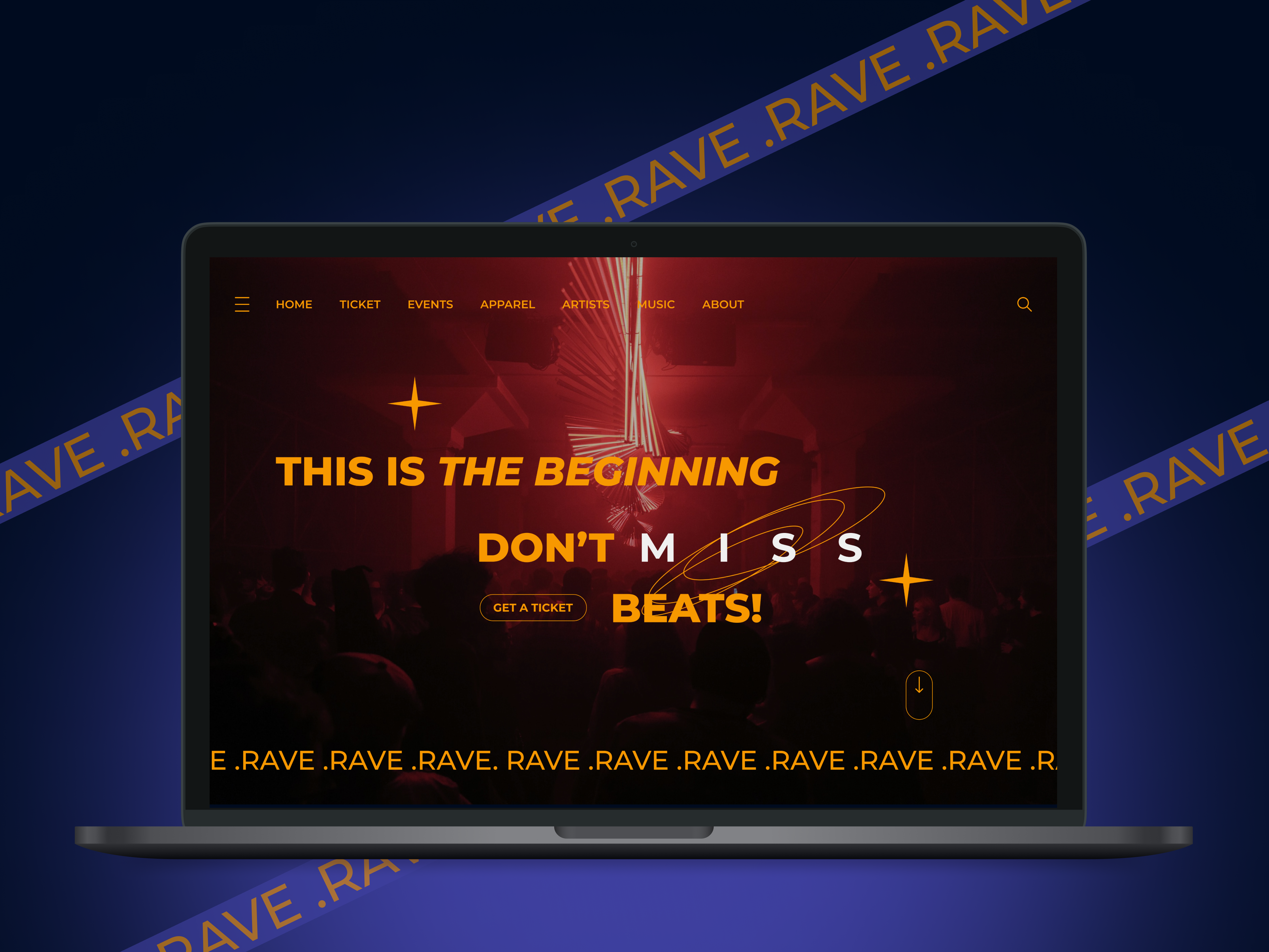 Techno WEB Landing page animation figma landingpage techno technoweb ui uidesign ux uxdesign webdesign