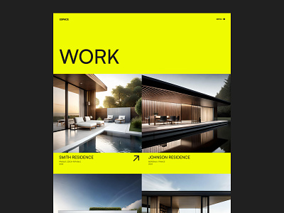 Espace - Architecture Website Template architecture interior design ui ux web design webflow website