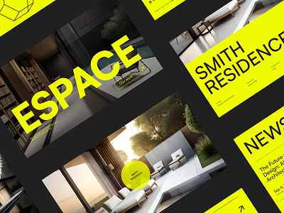 Espace - Architecture Website Template architecture interior design ui ux web design webflow website