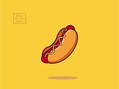 HOTDOG DESIGN 3d animation art branding coreldraw design digital art digital design food graphic design illustration illustrator logo motion graphics photoshop product design snacks ui ux vector