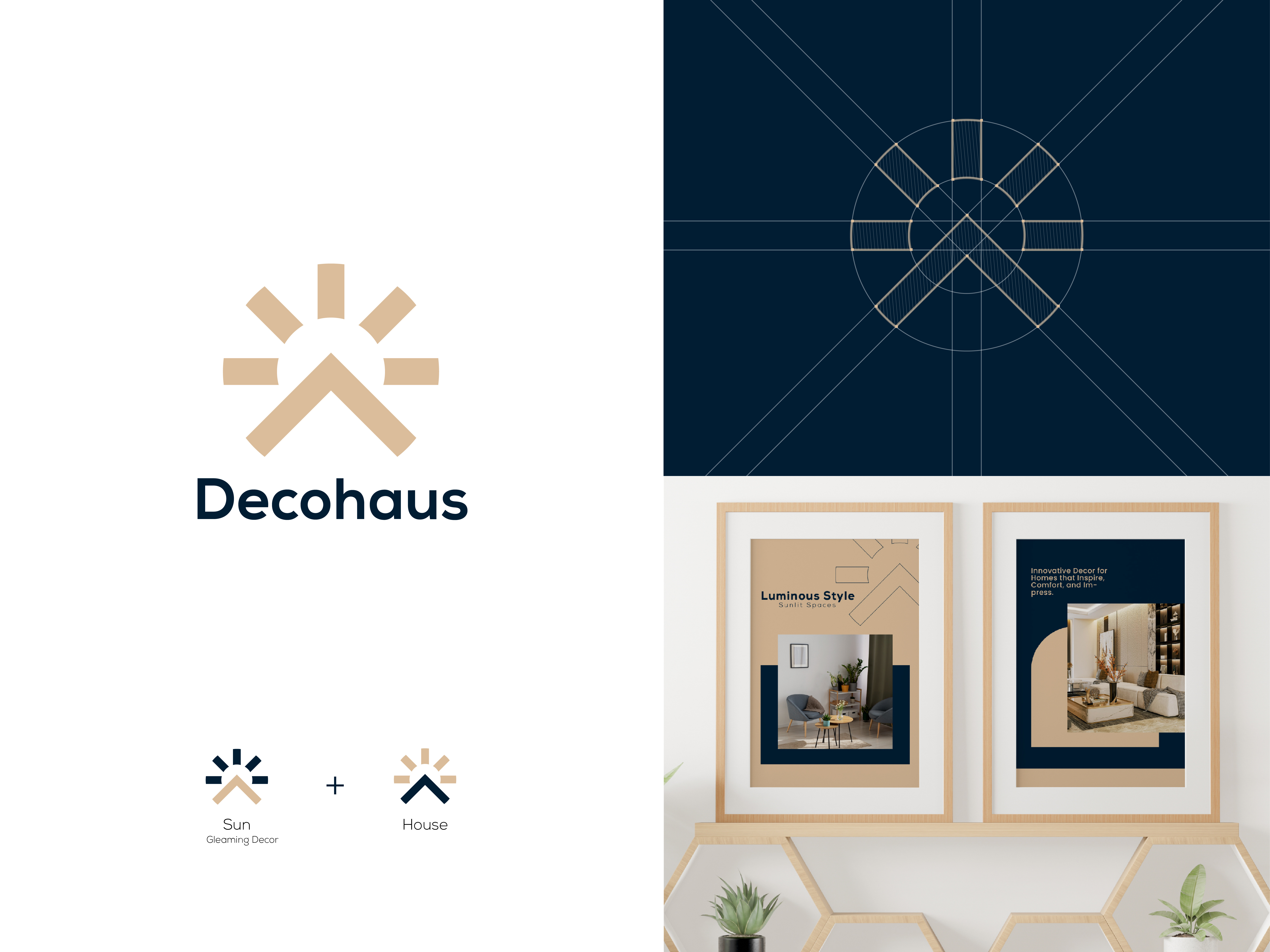 Home Decor Logo design - Decohaus Branding brand identity branding decorlogo graphic design homedecor interior branding interior design logo logo design logomaker logomark minimalistlogo modernlogo motion graphics ogomark pixelexpose