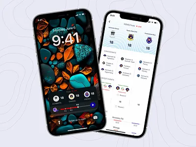 The National Science and Math Quiz App competition design education learn learning mobile app quiz ui uiux user experience user interface