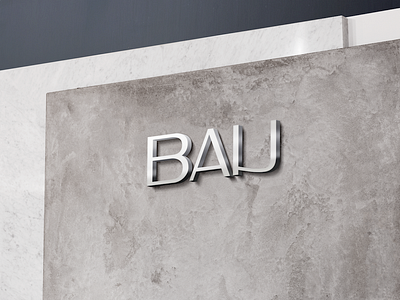 Bau Inmobiliaria branding design graphic design icon illustration logo typography