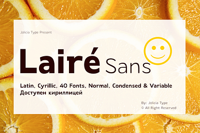 Laire Sans | 40 Font + Variable Font | Free To Try Font alphabet body text branding condensed font cyrillic character display family font free font heading letter modern font sans sans serif simple font text title typography variable font