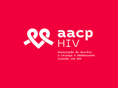 AACP HIV logo brand branding graphic deisgn logo visual identity