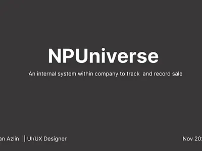 NPUniverse - Event Venue Features app branding design ui ux