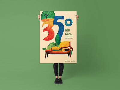 MCB Poster award finalist ai award graphic design illustration poster poster design tarsila do amaral
