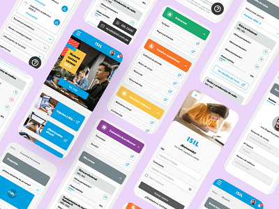 Isil - UX UI Design app app mobile apps design diseño diseño de experiencia diseño de interface educacion education graphic design innovation research ui ui ux ux