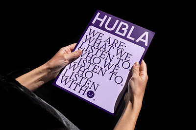 HUBLA MAG branding graphic graphic design print