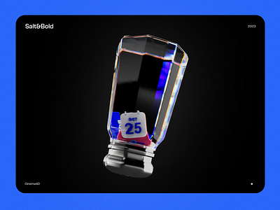 3D salt shaker 3d animation app design branding design graphic design illustration mobile motion graphics ui web