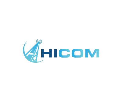 Hicom Logo Design branding design graphic design illustration logo typography vector