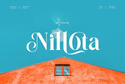 Nilota Typeface Free Download beautiful classic deluxe display distortion elegant formal header ligature logotype normal rare sporty swash trend unique vintages wave wedding