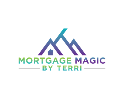 Mortgage Magic By Terri Logo Design branding design graphic design illustration logo typography vector