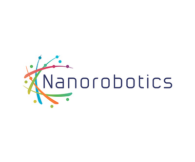 Nanorobotics Logo Design branding design graphic design illustration logo typography vector