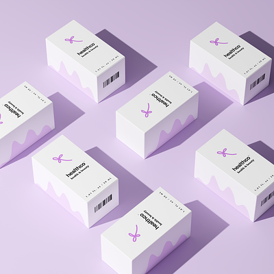 Boxes Branding Design 3d advertising box boxes branding cosmetic design graphic design health logo mockup packaging product