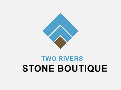 TWO RIVERS STONE BOUNTIQUE 3d artisticexpression beautiful card bountique branding design graphic design illustration logo ui vector
