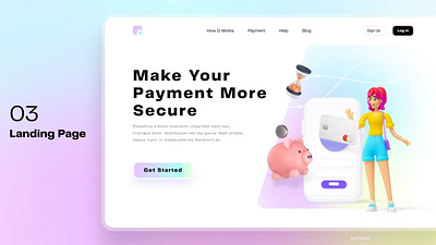 Redesign- Landing Page ui