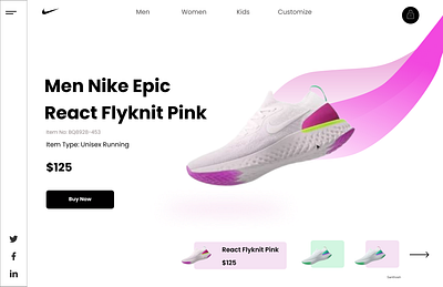 Redesign-Nike ui