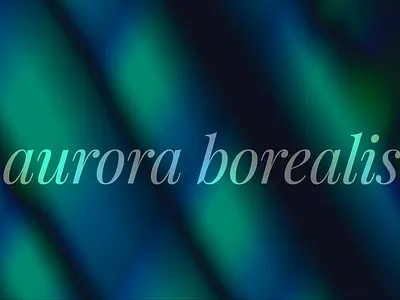 Aurora Borealis animation background css