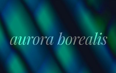 Aurora Borealis animation background css
