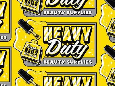 Heavy Duty branding illustration illustrator the creative pain vector