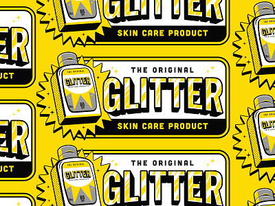 Glitter glitter illustration illustrator the creative pain vector