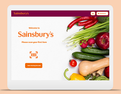 UI: Sainsburys Self checkout redesign