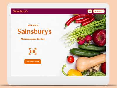 UI: Sainsburys Self checkout redesign