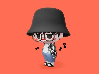 我喜欢的明星~甜心糙汉 3d blender character design