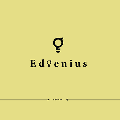 Logo Name : Edgenius branding logo