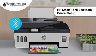 HP Smart Tank Bluetooth Printer Setup hp bluetooth printer setup hp printer setup