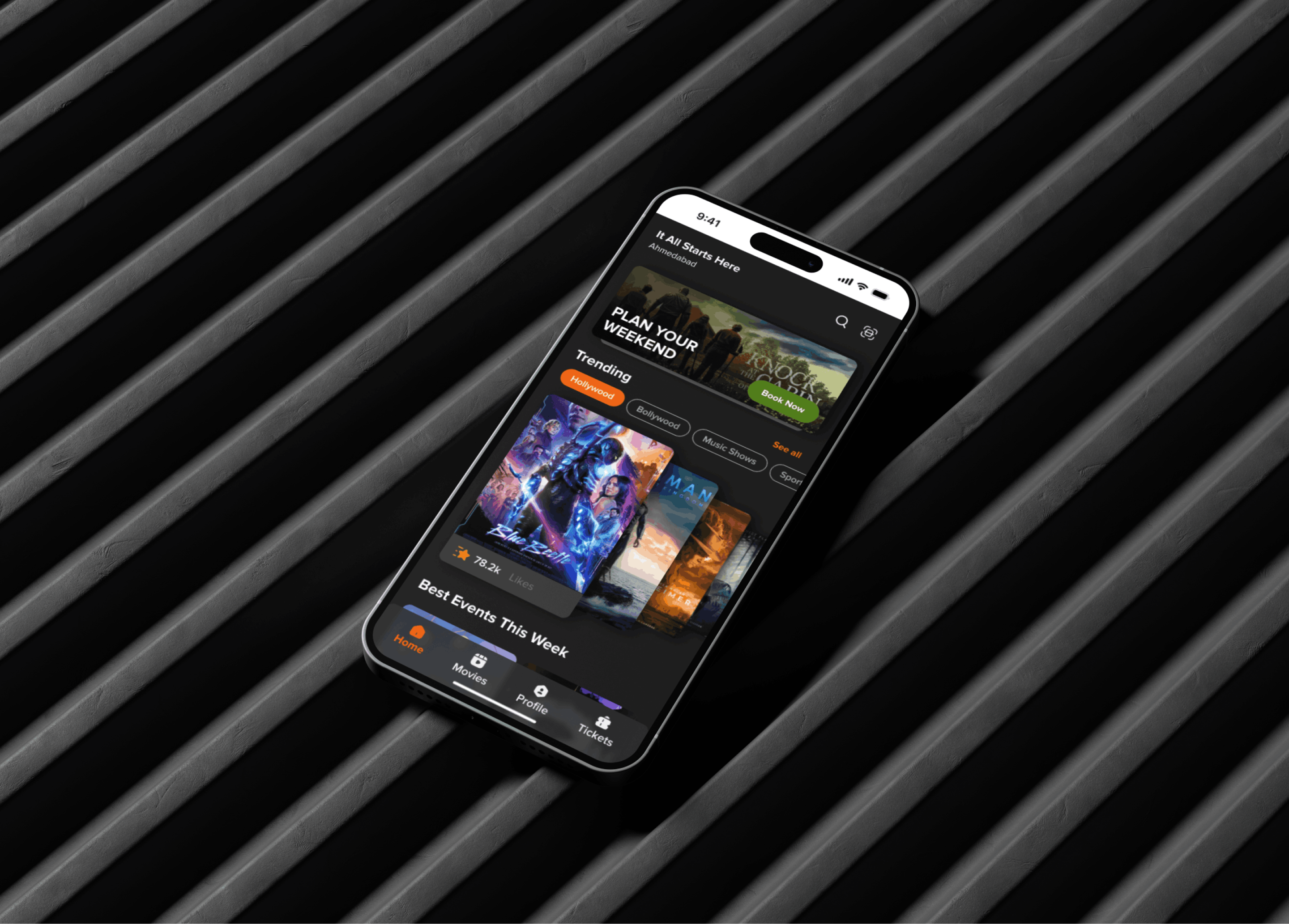 Movie Ticket Booking App app design application appui design movieticketbookingapp ui uidesign uiux uiux design