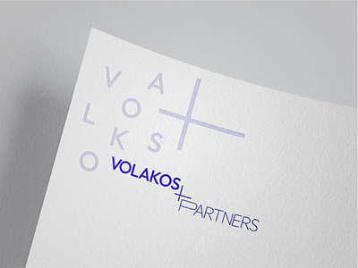 Volakos & Partners - Architects and Engineers Brand Identity brand identity brand identity design branding design graphic design illustration logo logo design