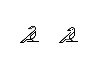 Minimal bird logo design animal logo bird bird logo bird logo design branding crow for sale unused buy icon illustration line logo logo logo design minimal minimal logo raven