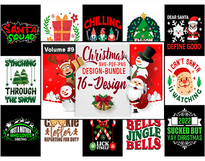 Christmas Bundles (Can be use for Tshirts, Stickers, Wall frame) christmas christmas bundles christmas designs cricut designs sublimation craft svg bundle