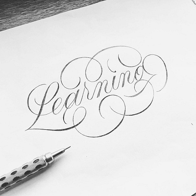 Leaning flourishing logo