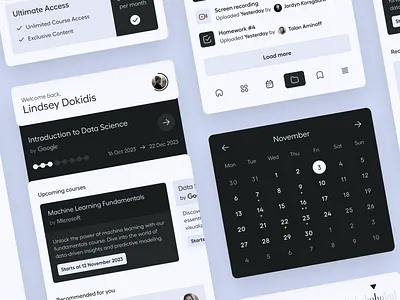 Educational platform - App concept app concept edu education platform ui ux