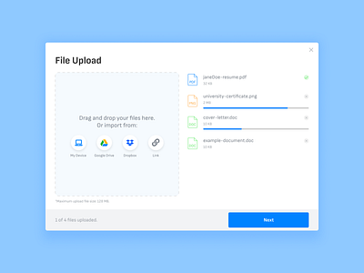 Daily UI #031 - File Upload dailyui design file upload ui upload