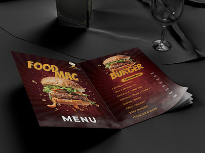 Menu Design branding burfer burger colddrink design fastfood fires graphic design graphicwork logo logodesign menu menu design mockup nuts photoshop pizza ui ux wrape