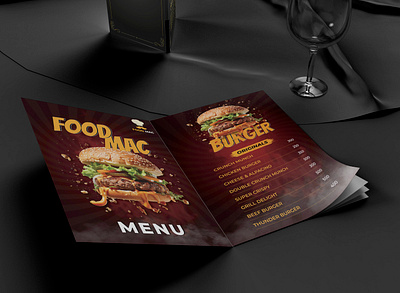 Menu Design branding burfer burger colddrink design fastfood fires graphic design graphicwork logo logodesign menu menu design mockup nuts photoshop pizza ui ux wrape