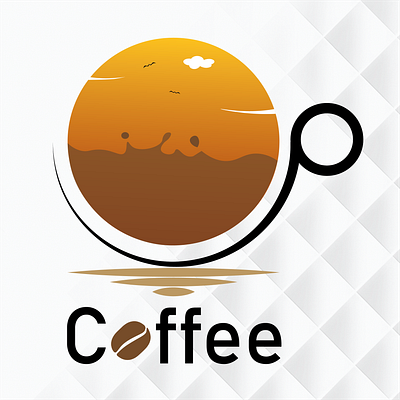 Sunnyside Coffee! ☕🌞 coffee designs graphic design illustration illustrator logo sunny