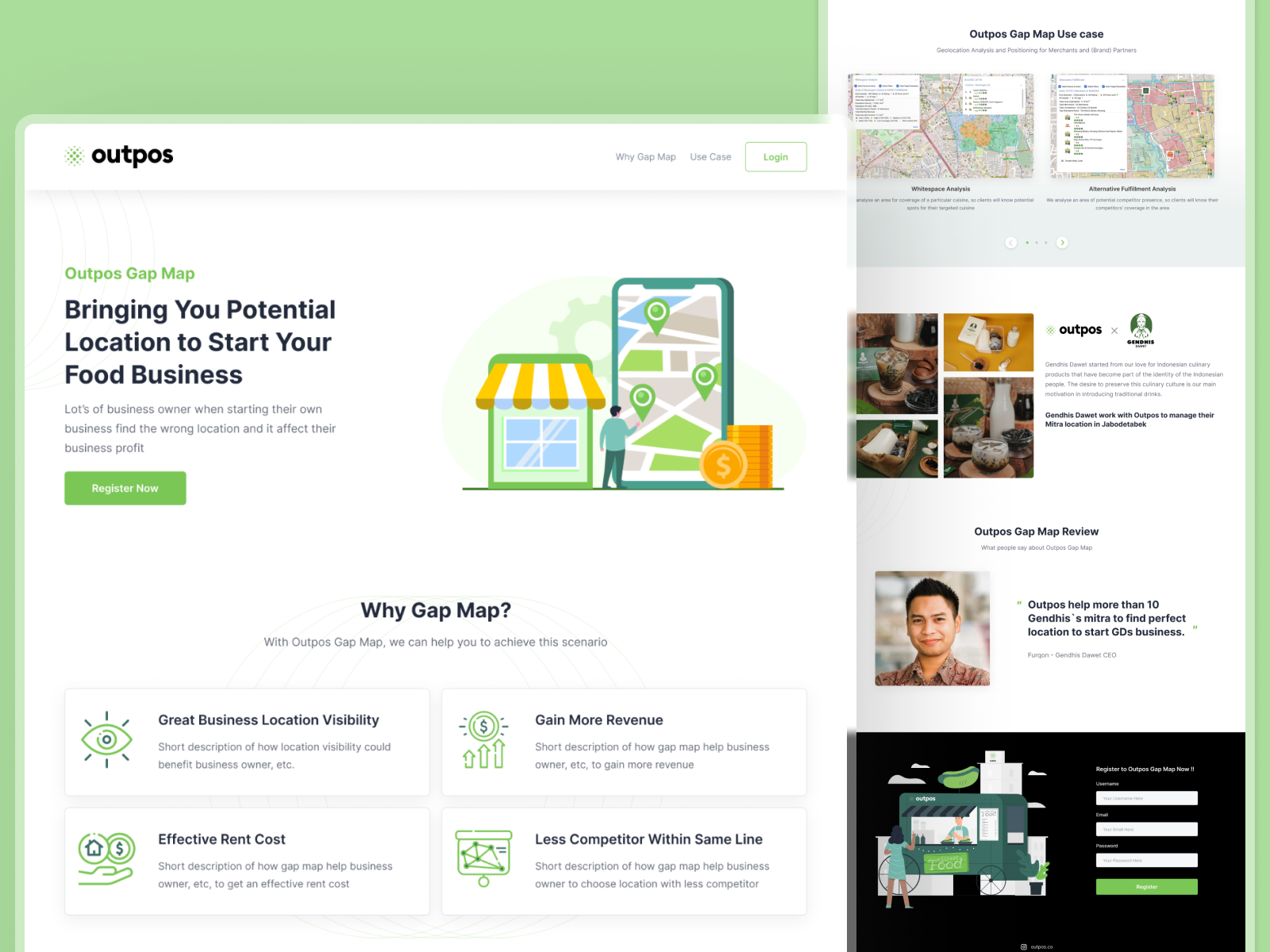 Example of Figma E Commerce Web/Mobile UI/UX Design