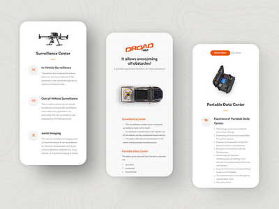 DROAD | Mobile Experience 3d ai innovation mobile smart car ui web web site