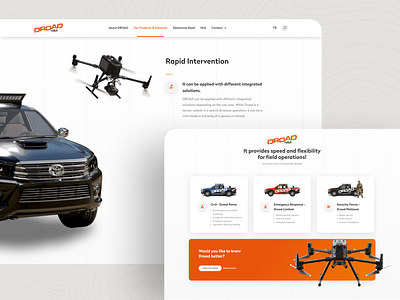DROAD | Solutions Architecture 3d animation design development drone smart solutions ui ux web web design wordpress