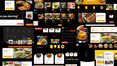 🍽️ UI for Restaurant by econev app branding delivery design econev evgheniiconev figma food graphic design illustration lizzardlab restaurant ui ux vector