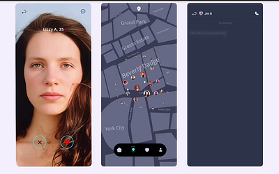 Dating App dating design graphic design ui ux